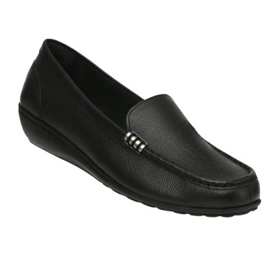 Romulo Casual Cuero Negro Mujer Ref 2401